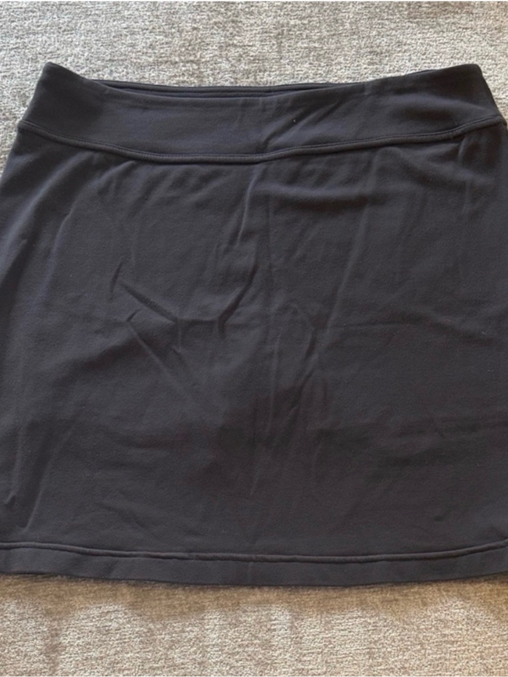 Athleta Charcoal Gray Skort Built In Shorts Golf Tennis Medium